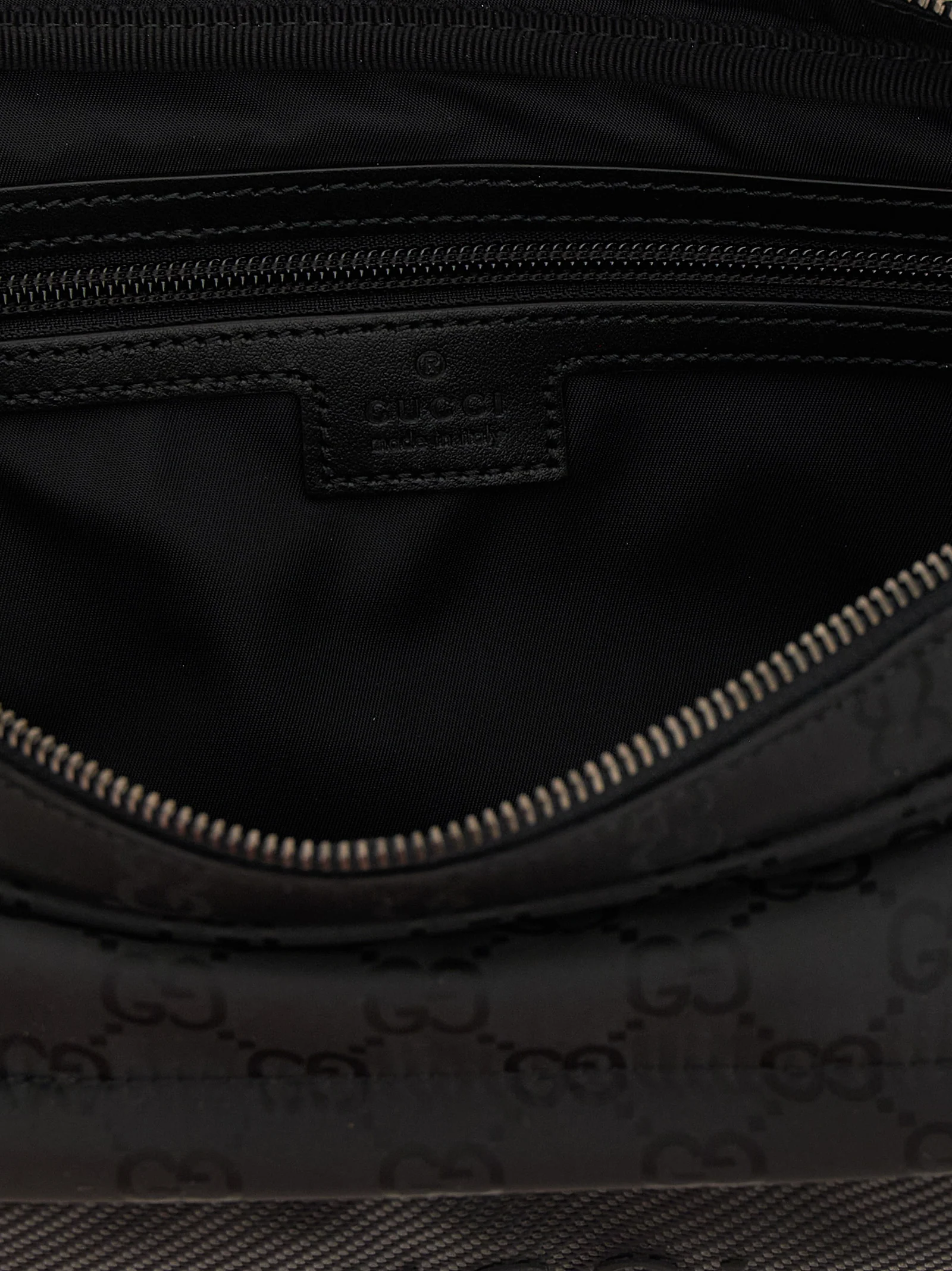 Gucci Black Polyester Crossbody Bag