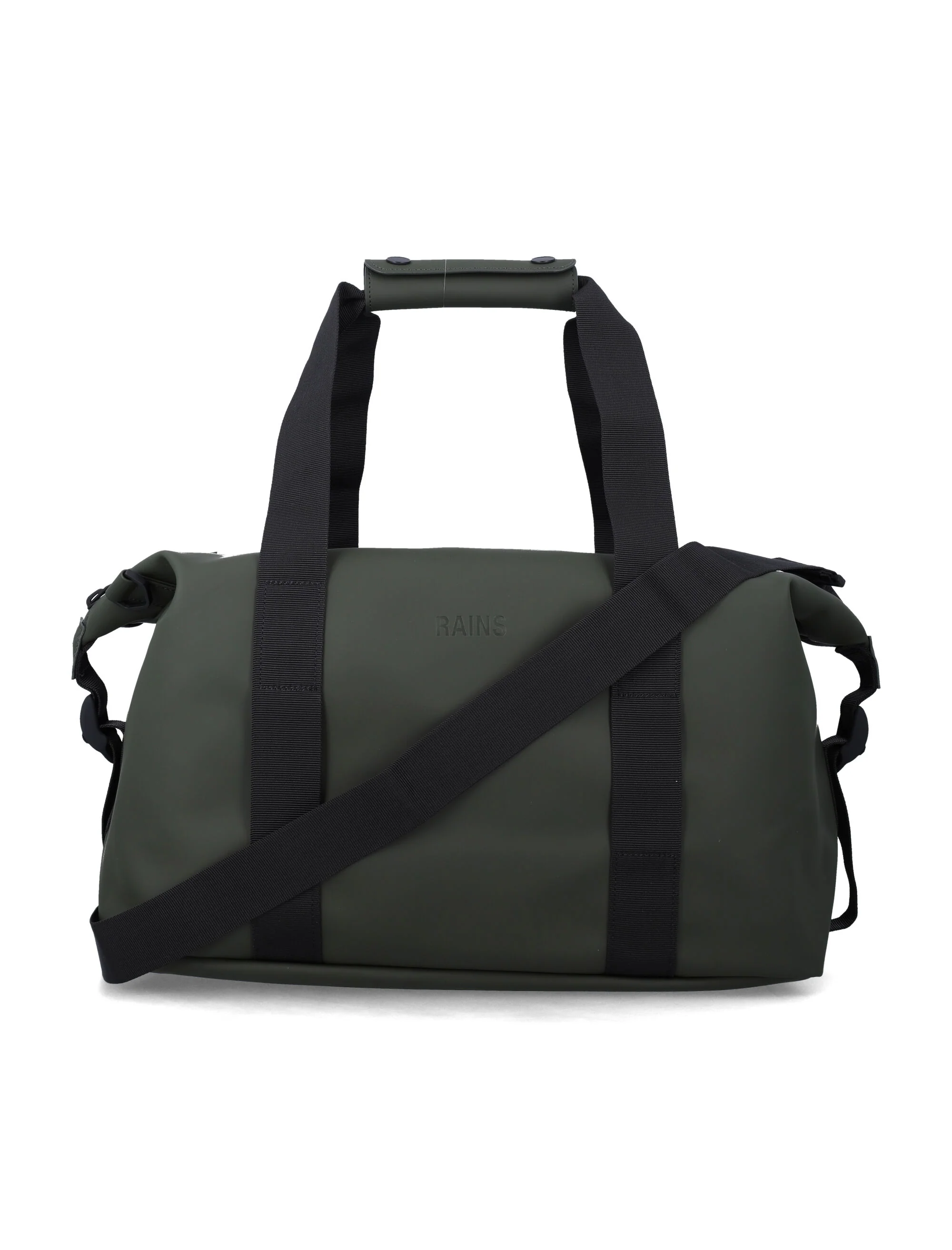 Rains Hilo Weekend Small Bag Green Polyester Luggage