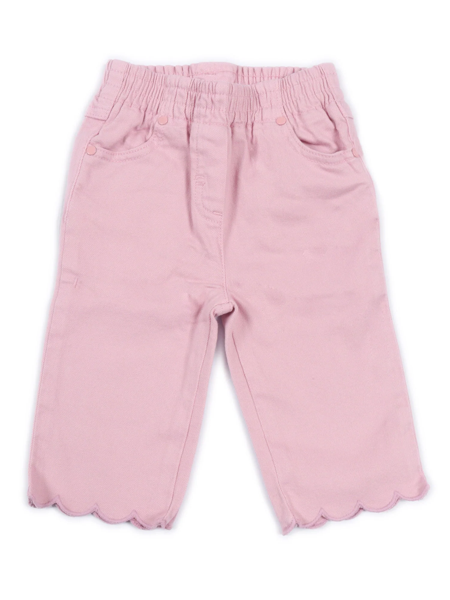 Stella McCartney Trousers Pink Cotton Elastane
