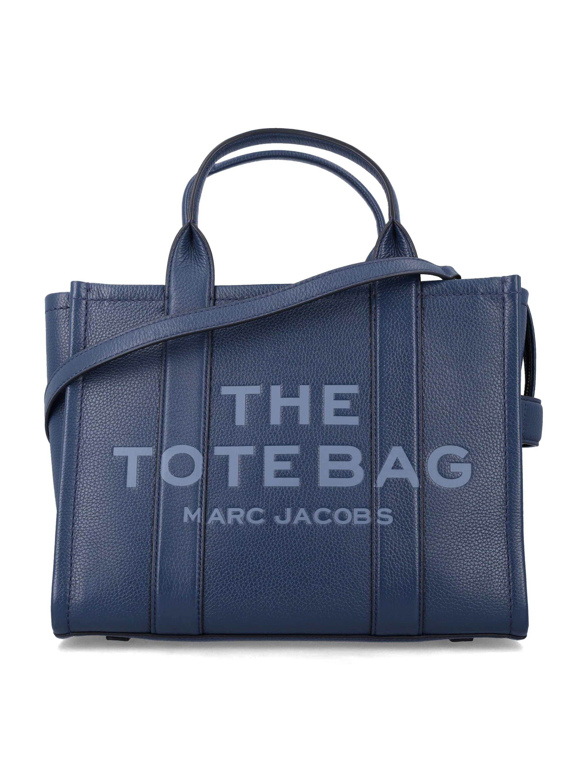 Marc Jacobs The Medium Tote Bag in Leather Blue Sea Cow