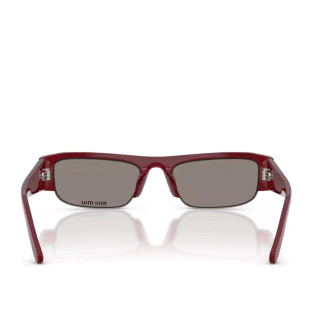 Miu Miu Miu 0mu B07s Burgundy Acetato Sunglasses