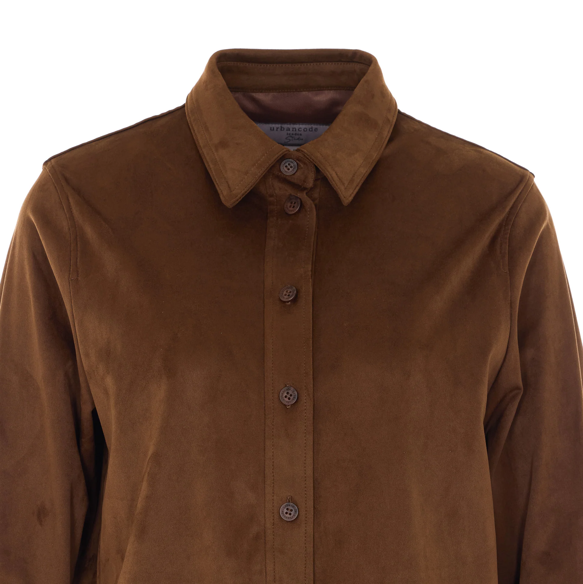 Urbancode Shirts Brown Polyester