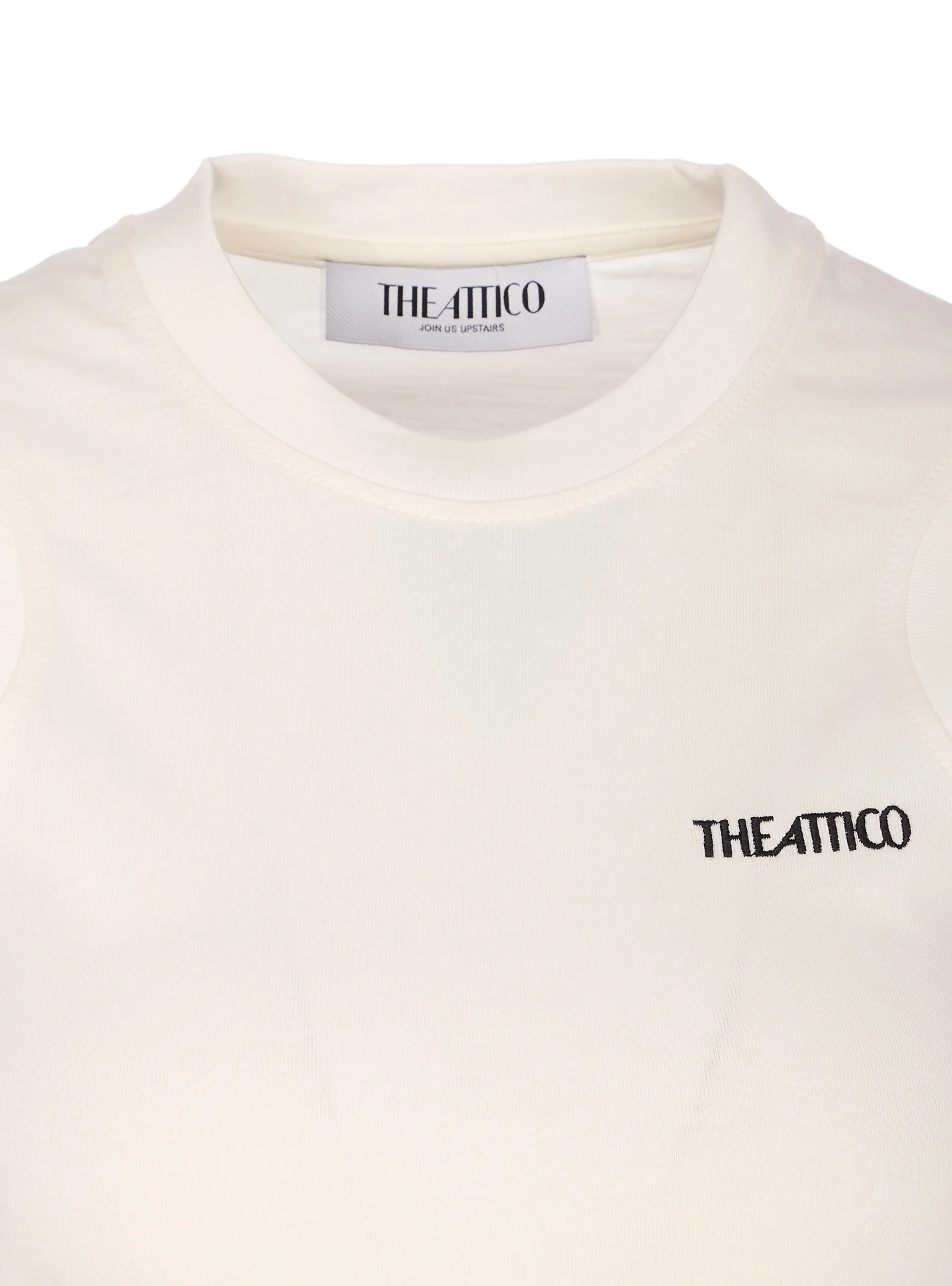 The Attico T-shirts and Polos White Cotton