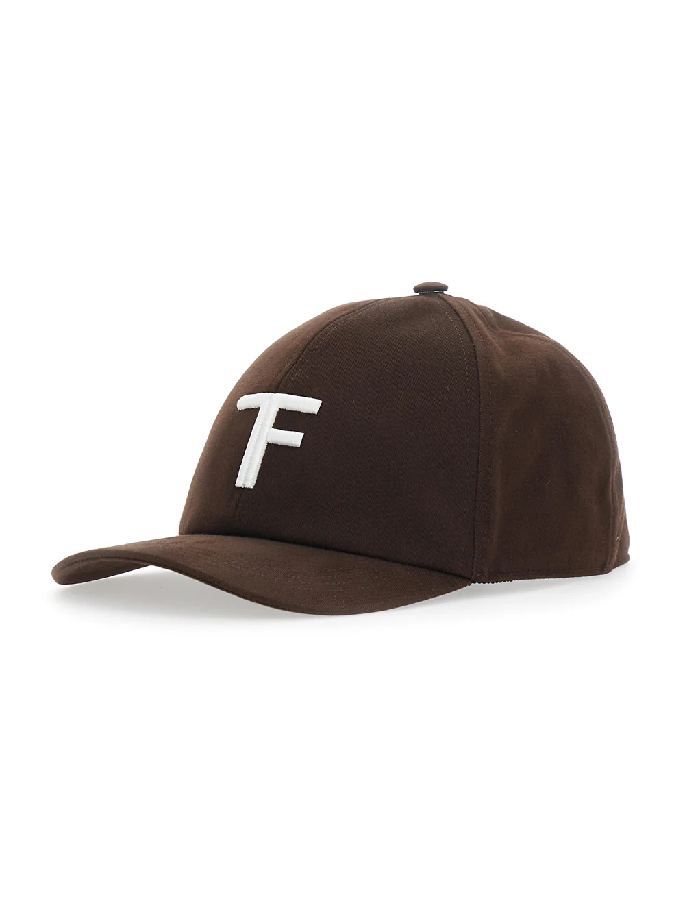 Tom Ford Basebalk Cap Tf Brown Cotton Calf Hats And Gloves