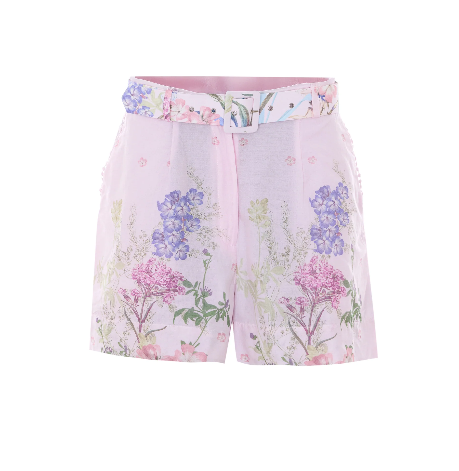 Charoruiz Shorts Pink Cotton