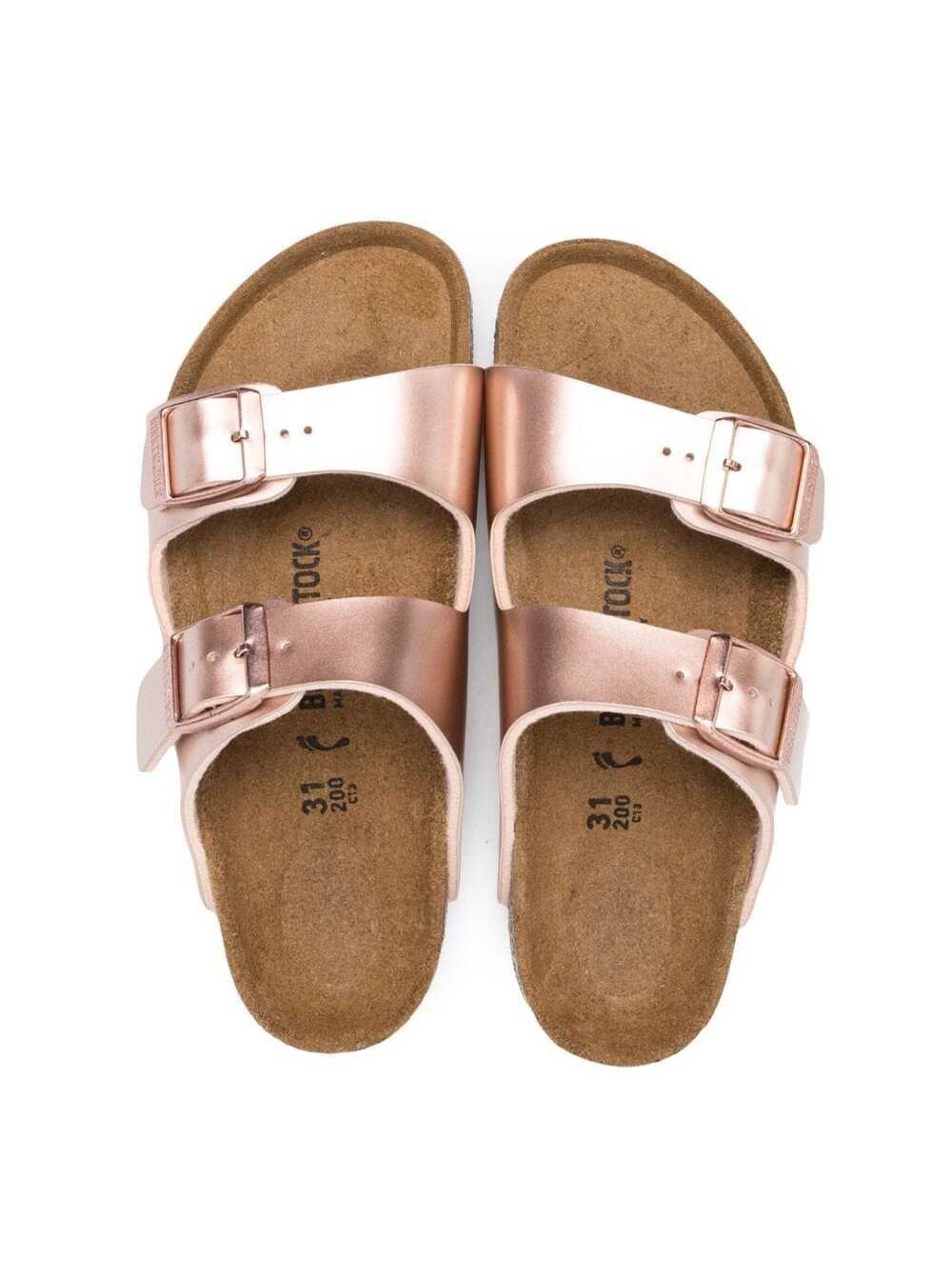 Birkenstock Kids Arizona electric Birko Flor Pink Flat Shoes