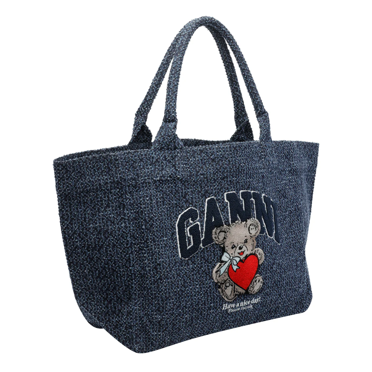 Ganni Bags Rinse Cotone