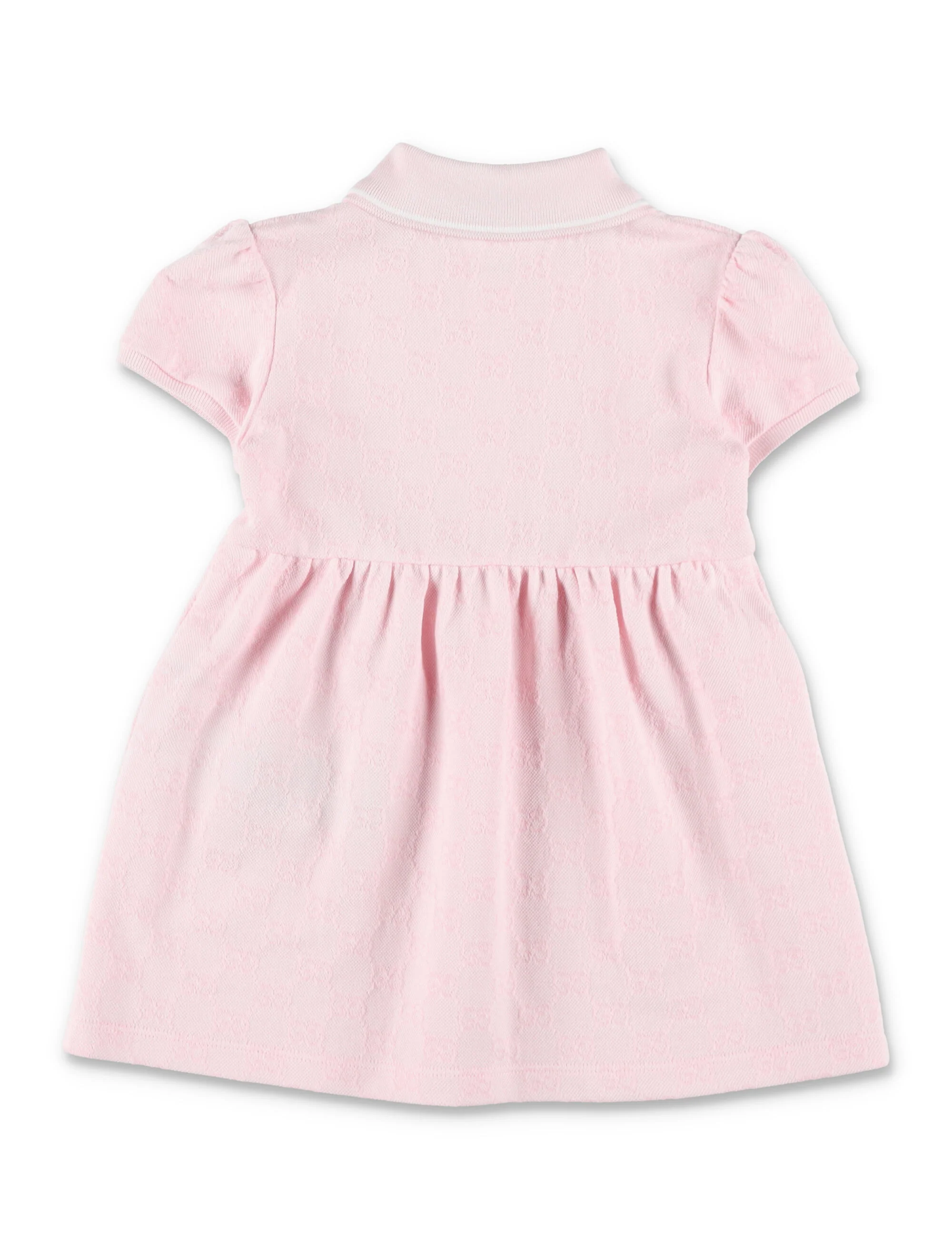 Gucci baby GG cotton piqué dress Pink