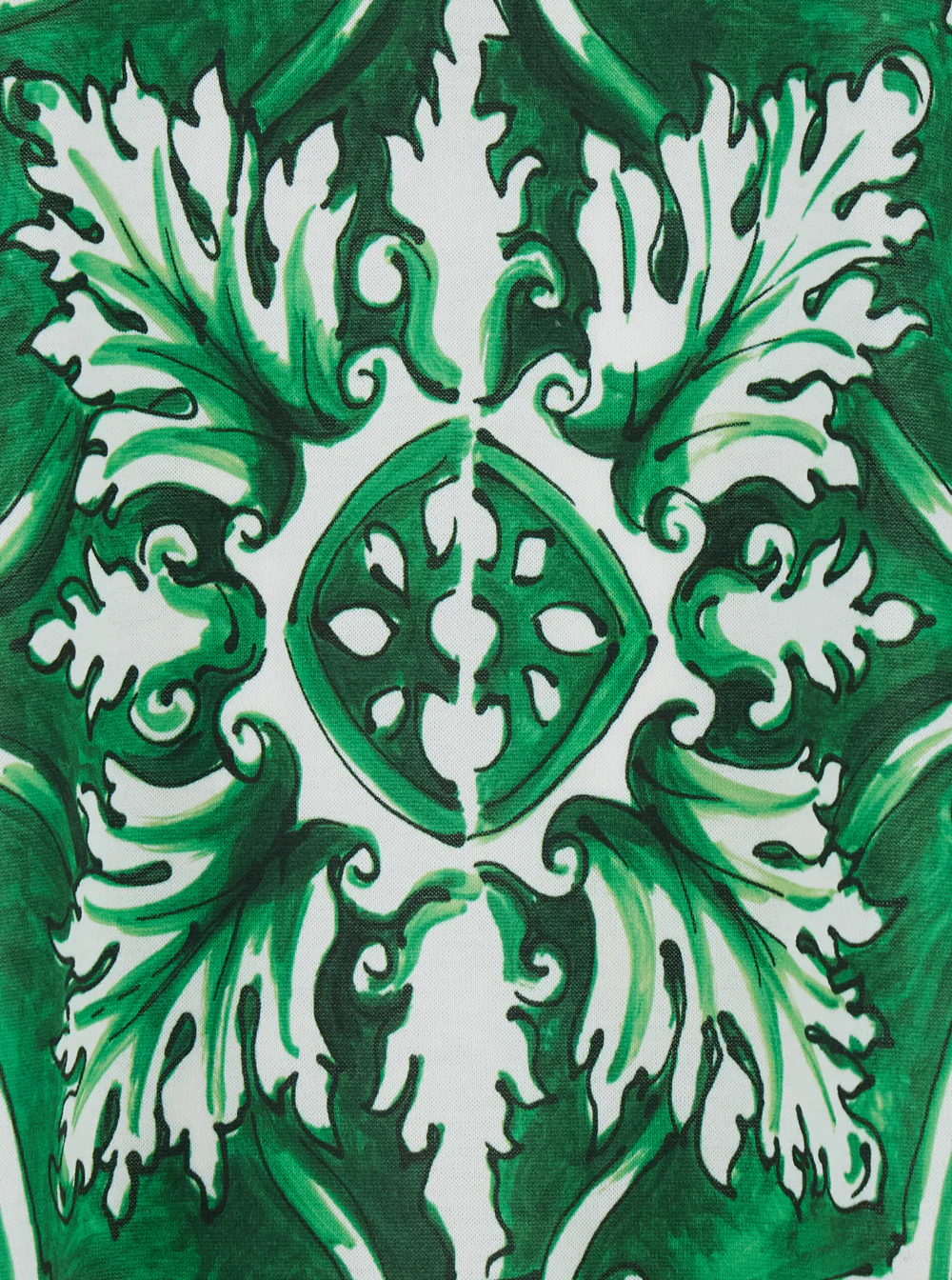 Dolce & Gabbana Jersey Green Tshirts And Polo Shirts