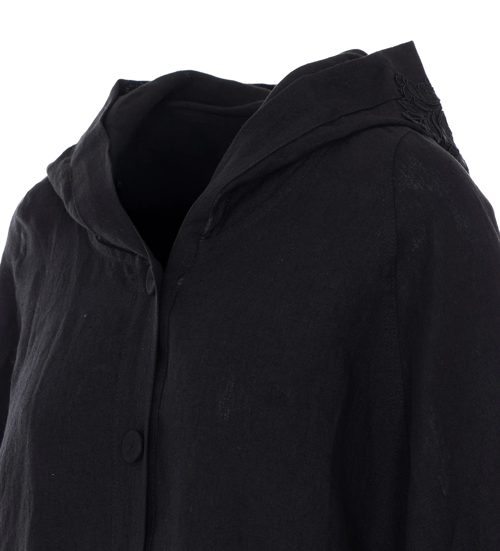 MAURIZIO Jackets Black Linen