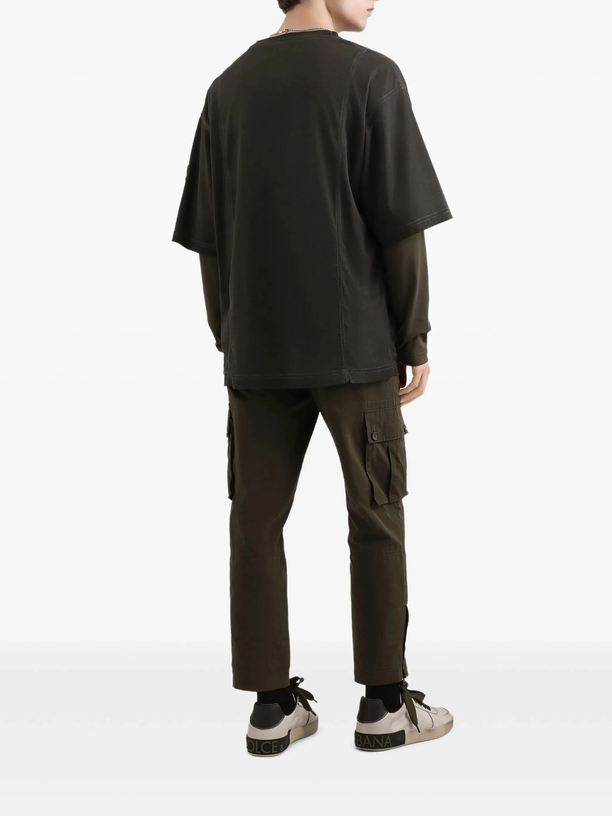 Dolce & Gabbana Pantalone Brown Co+pa+pl Pantaloni