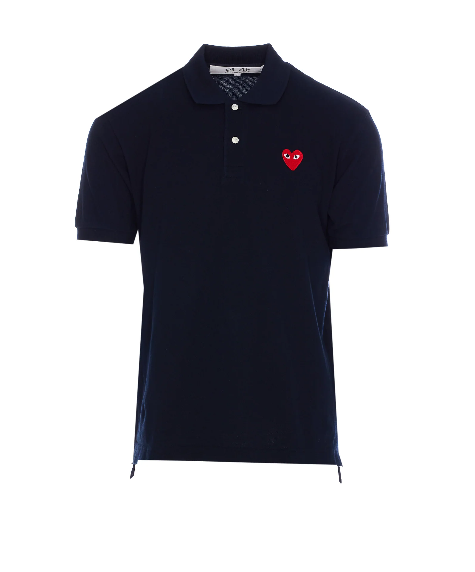 Comme Des Garcons Play T-Shirts And Polos Blue Cotton