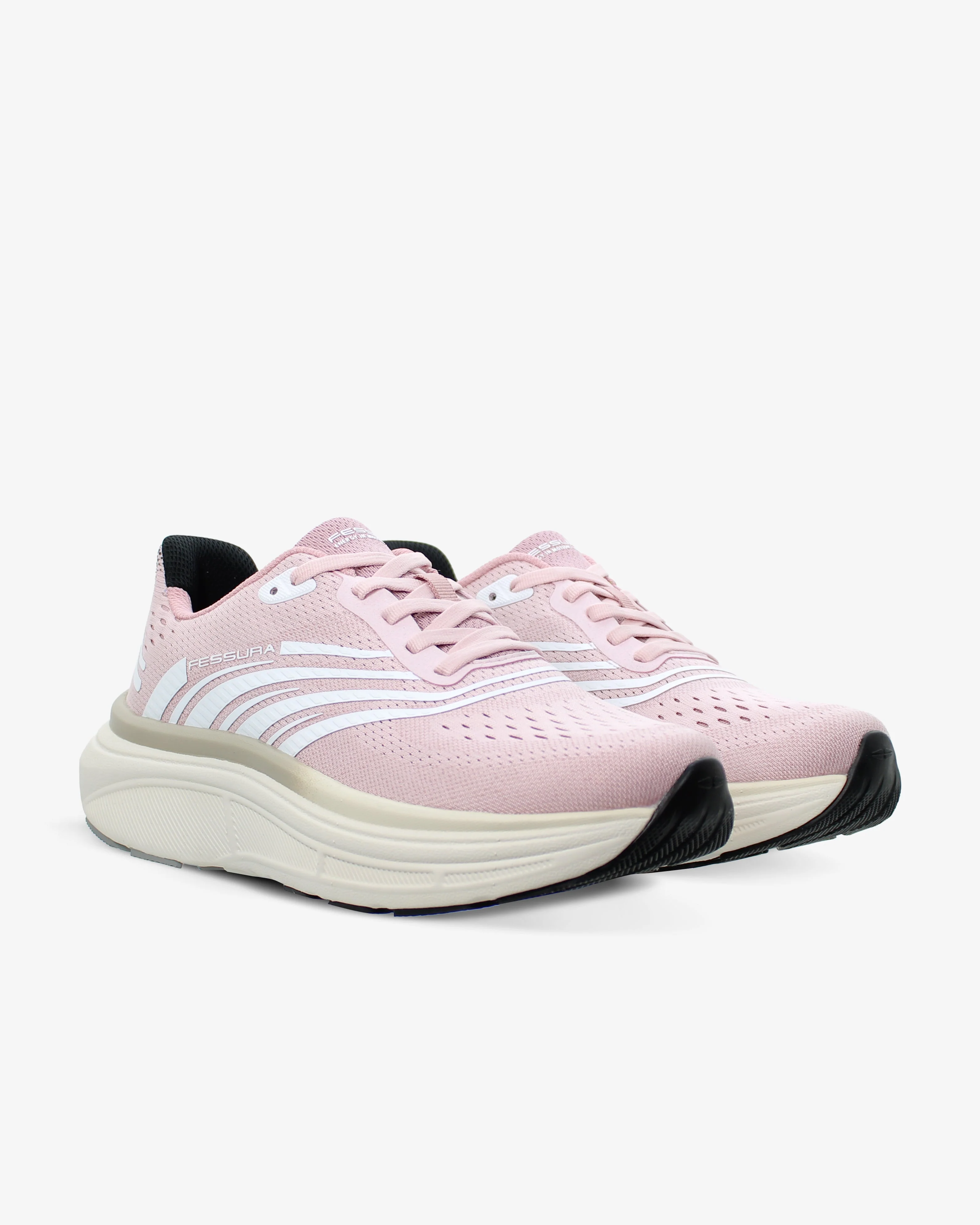 Fessura Italia Speed 01 16 Rose White Running Sneakers