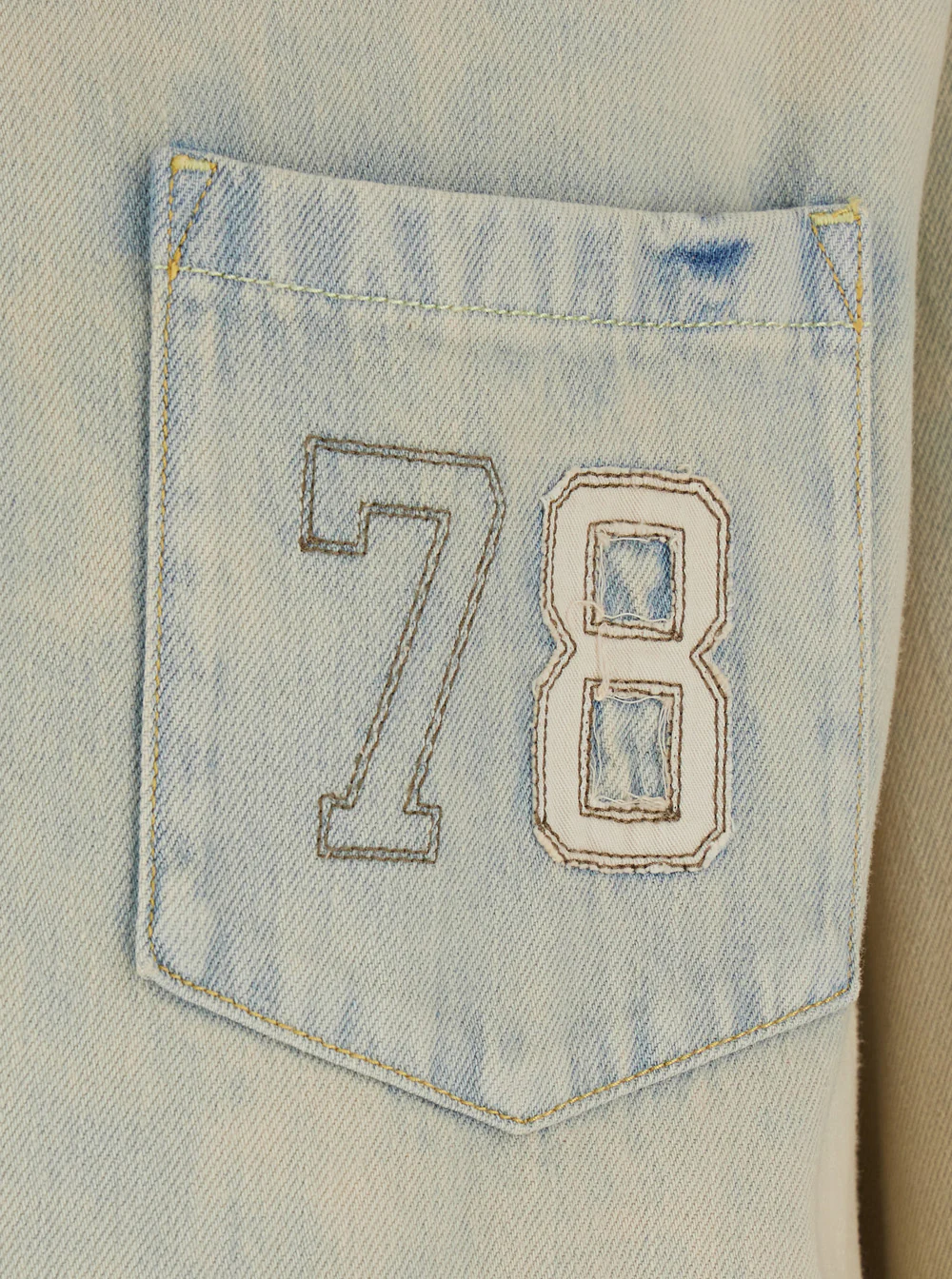 Golden Goose Denim Ml Jacket Blue With Front Closure And Cotton Pockets For Women Light Outerwear