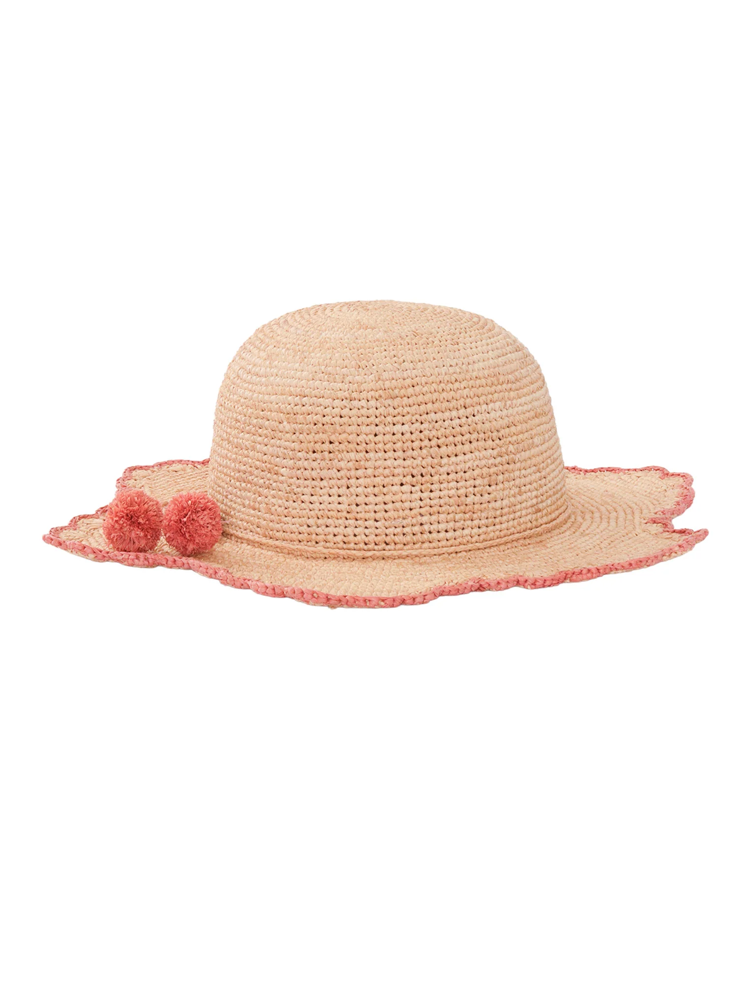 Bonpoint LILA CAP Beige Raffia Hat