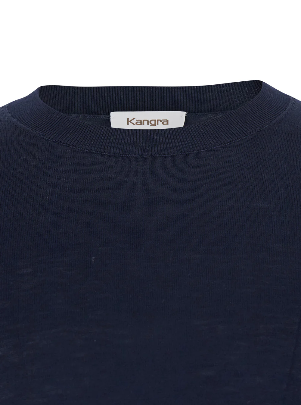 Kangra F.16gg Blue Crew Neck Sweater for Women Blu Jersey
