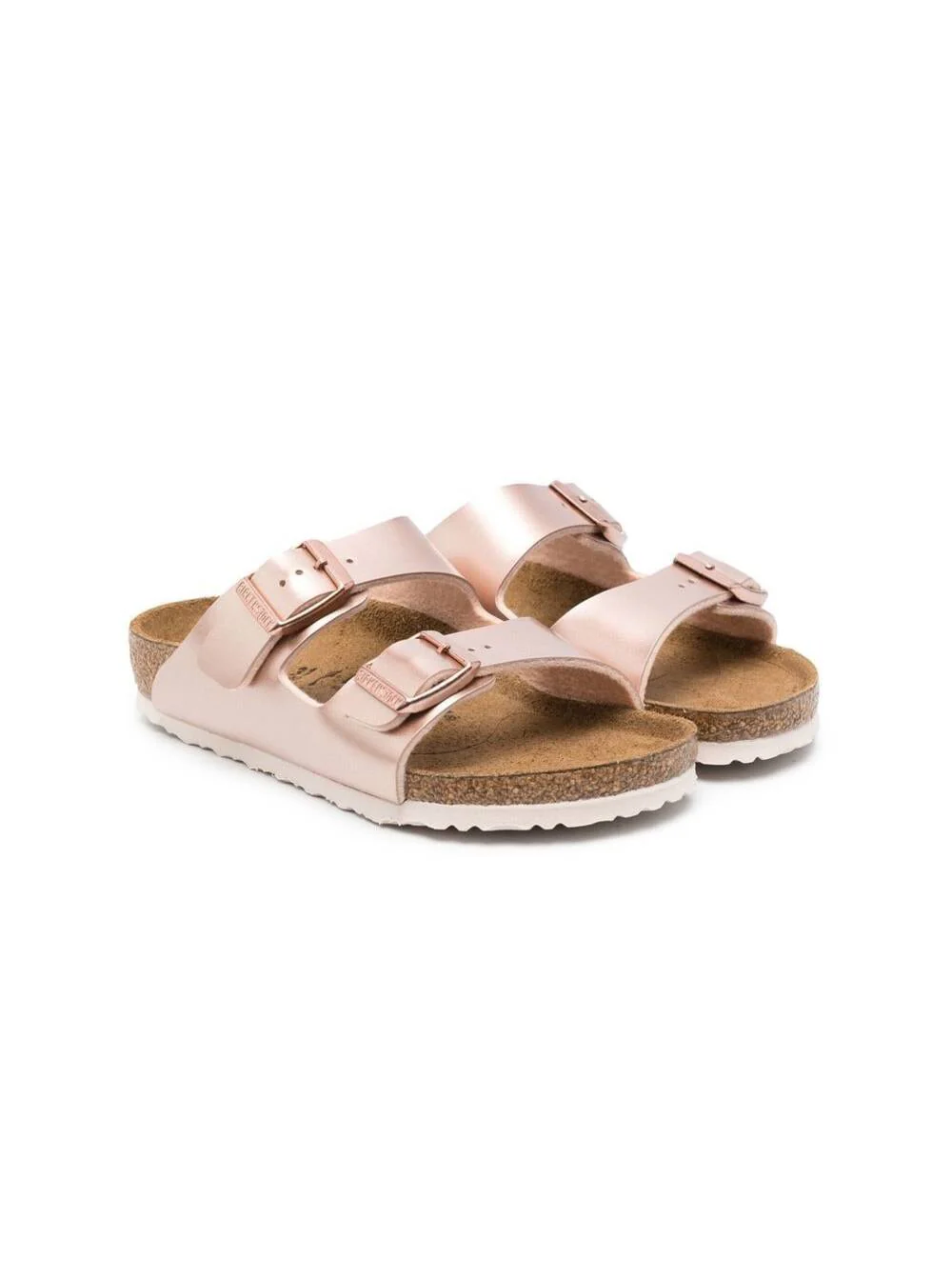 Birkenstock Kids Arizona electric Birko Flor Pink Flat Shoes