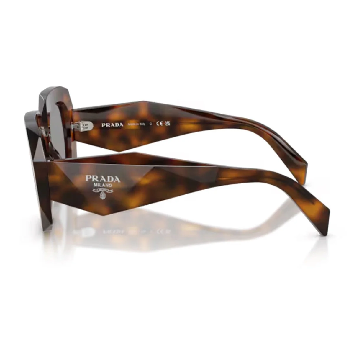 Prada Pr B23s Symbole Havana Acetato Sunglasses