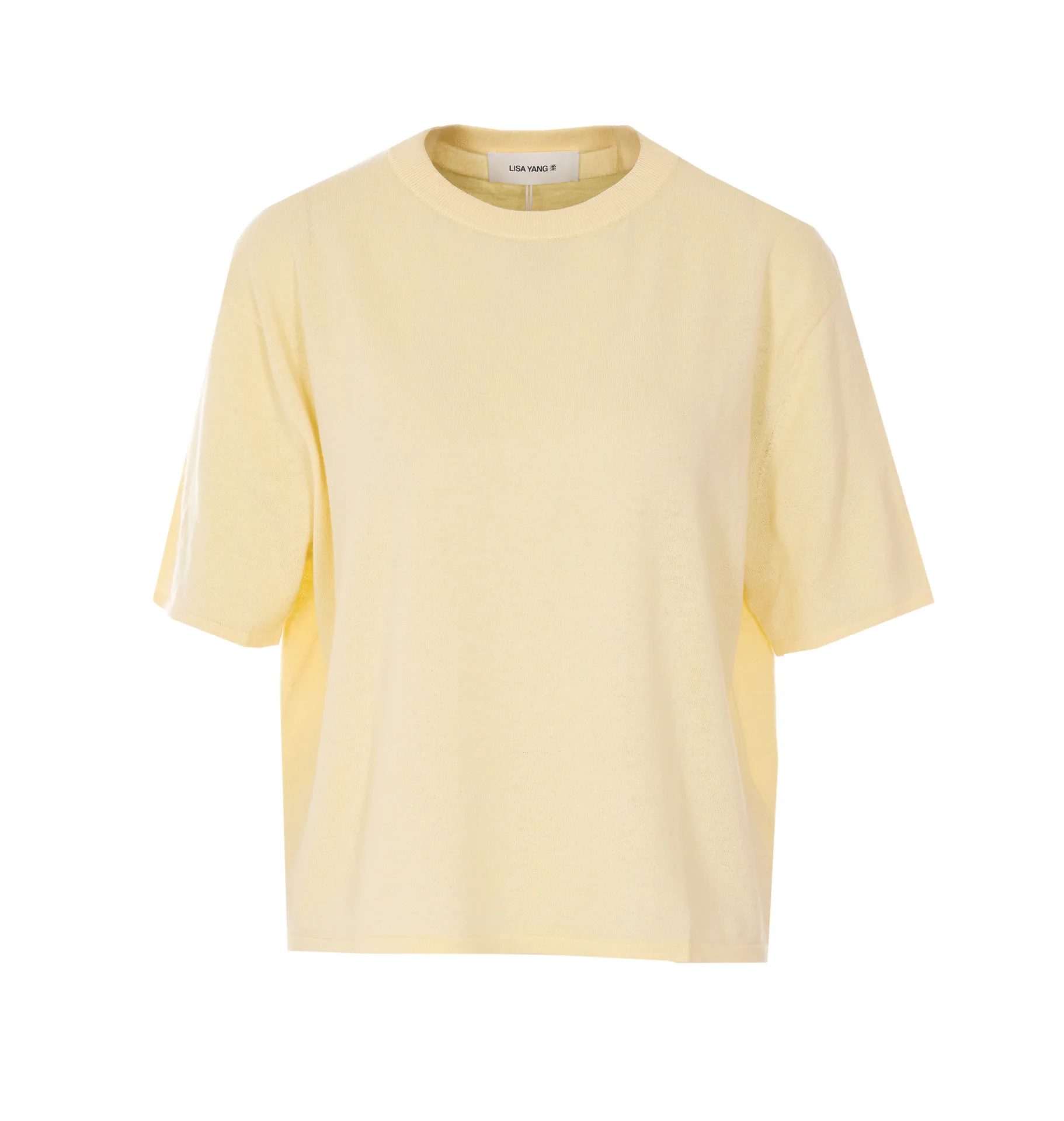 LISA YANG T-shirts and Polos Yellow Cotton