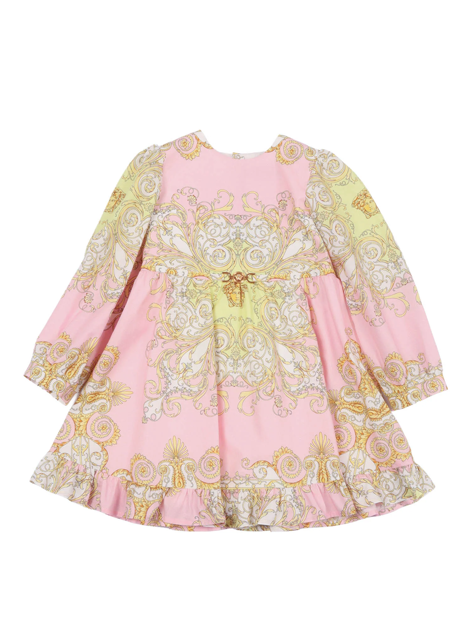 Versace Dress Yellow Cotton
