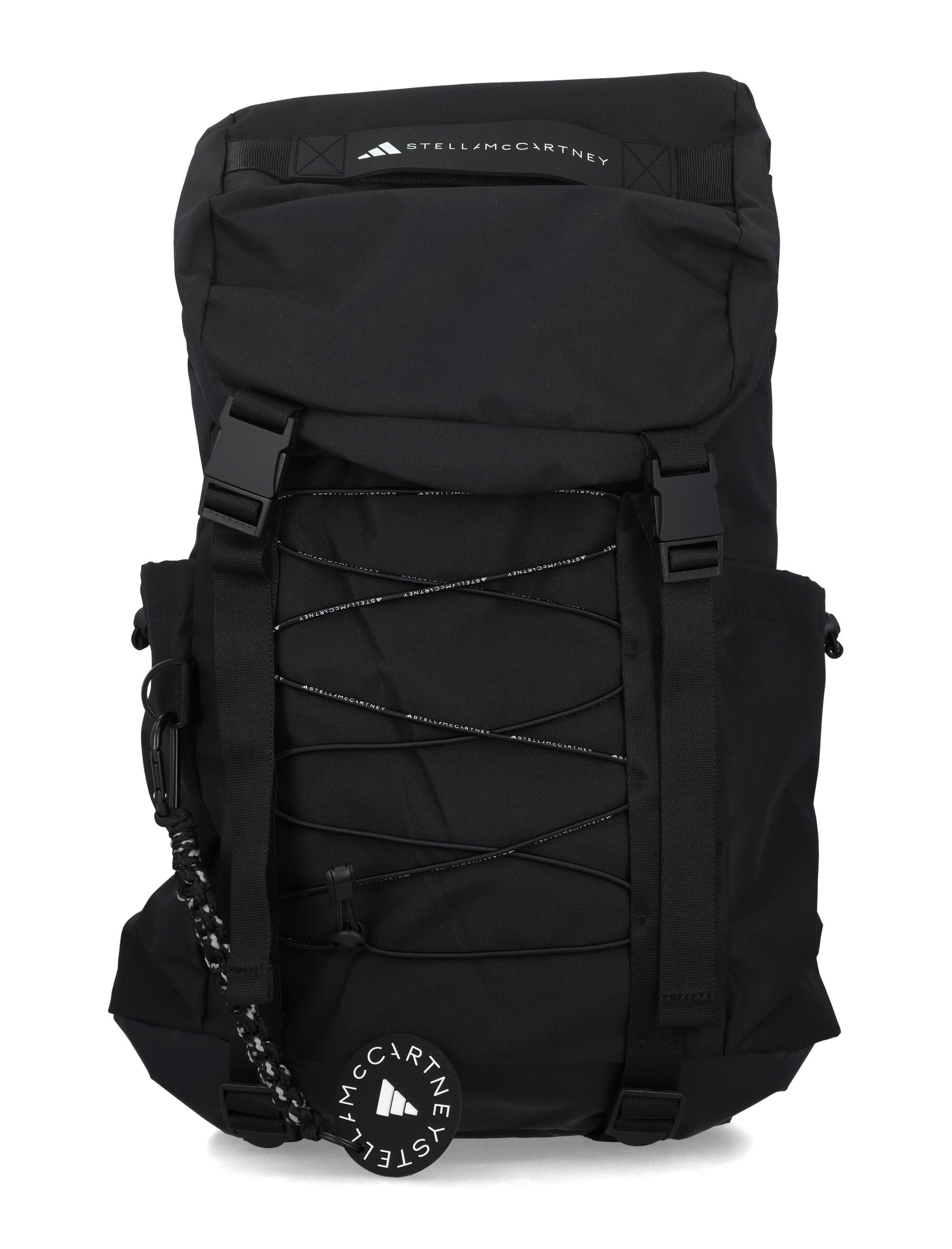 Adidas by Stella McCartney Logo Technical Backpack Black Recycled Polyester