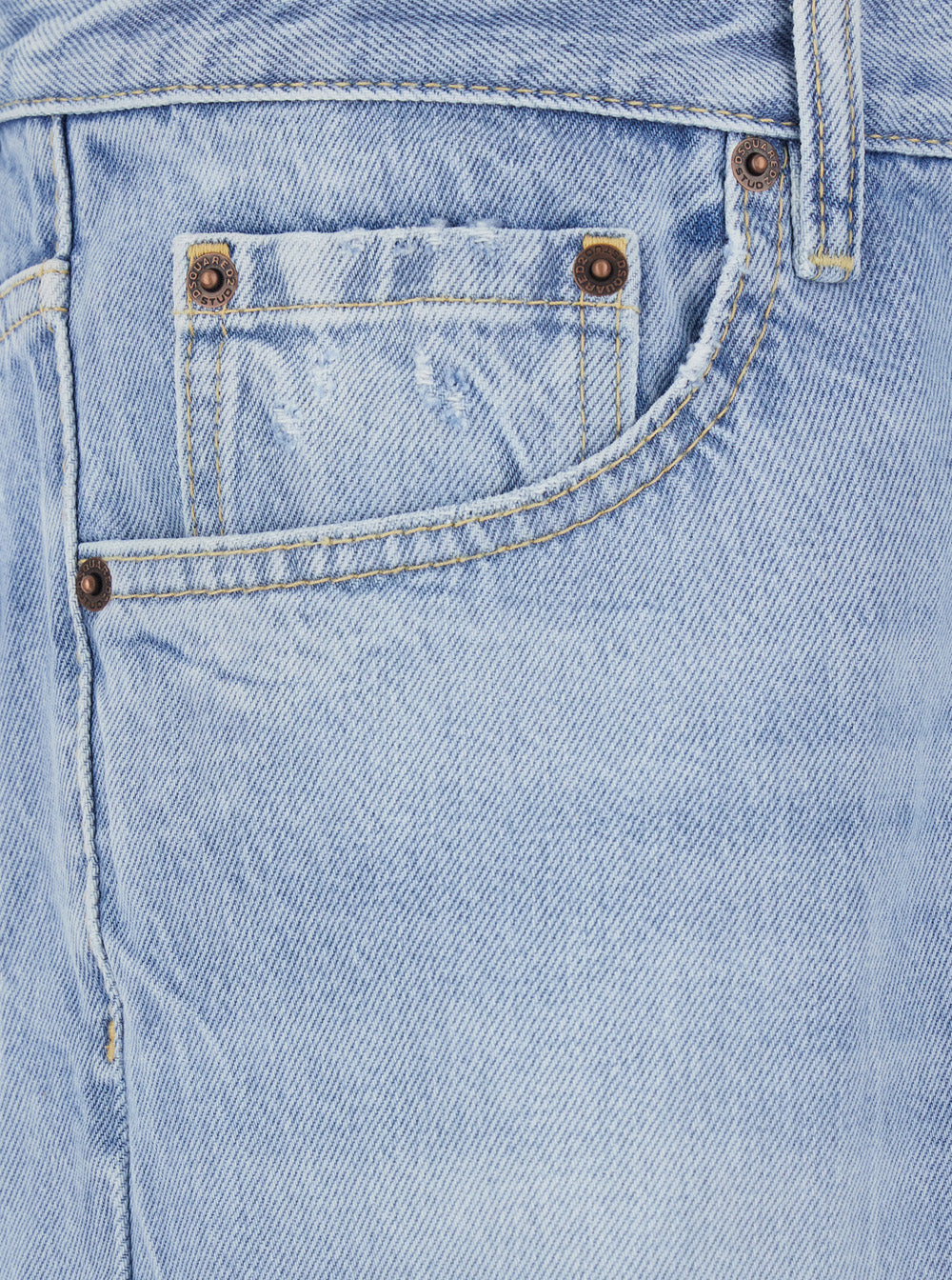 Dsquared2 Jeans 642 Blue with Five-Pocket Design in Cotton for Men Light