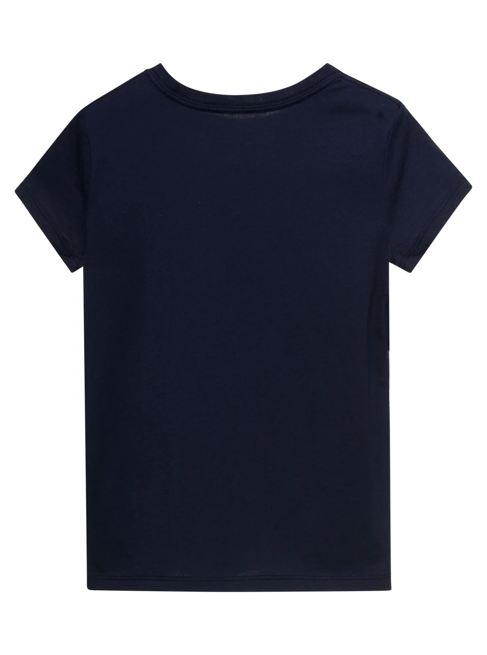 Polo Ralph Lauren Kids Blue Crewneck T-Shirt With Teddy Bear Print Cotton Girl Blu Tshirts And Polo Shirts