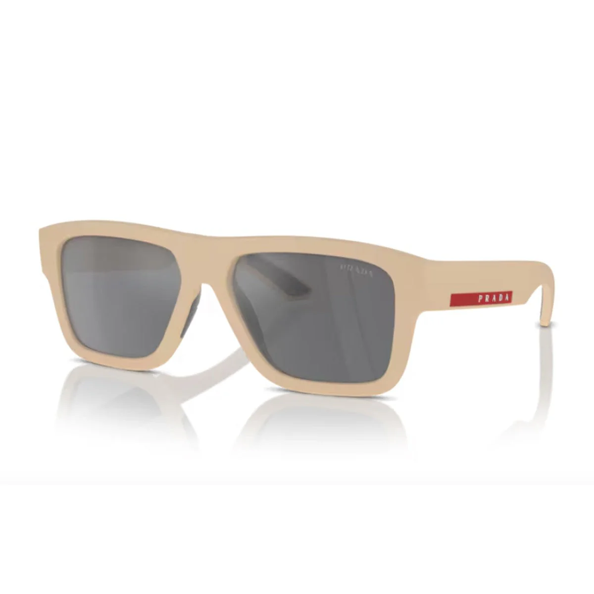 Prada Linea Rossa Ps 04zs Beige Iniettato Sunglasses