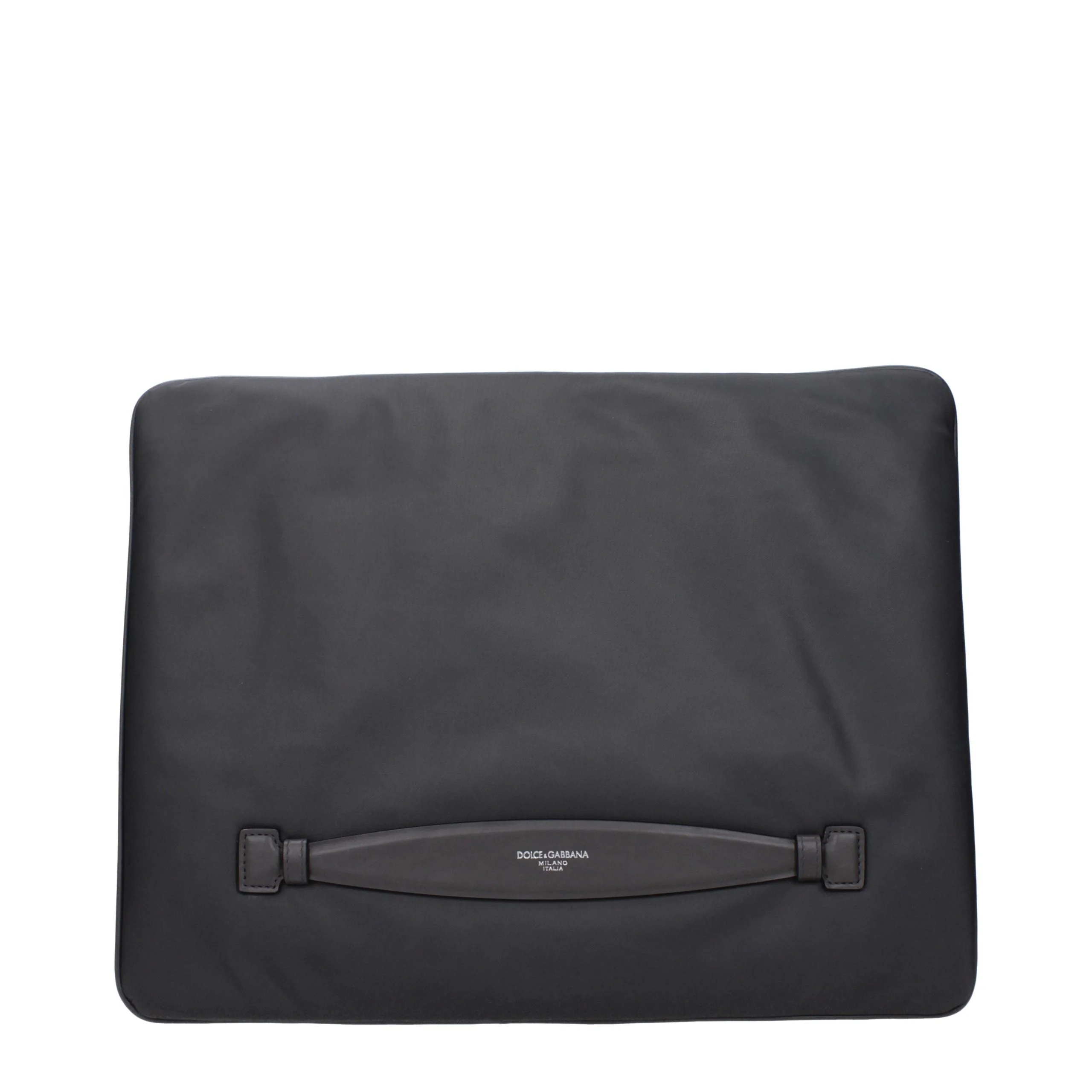 Dolce & Gabbana Gray Fabric Clutch Bag