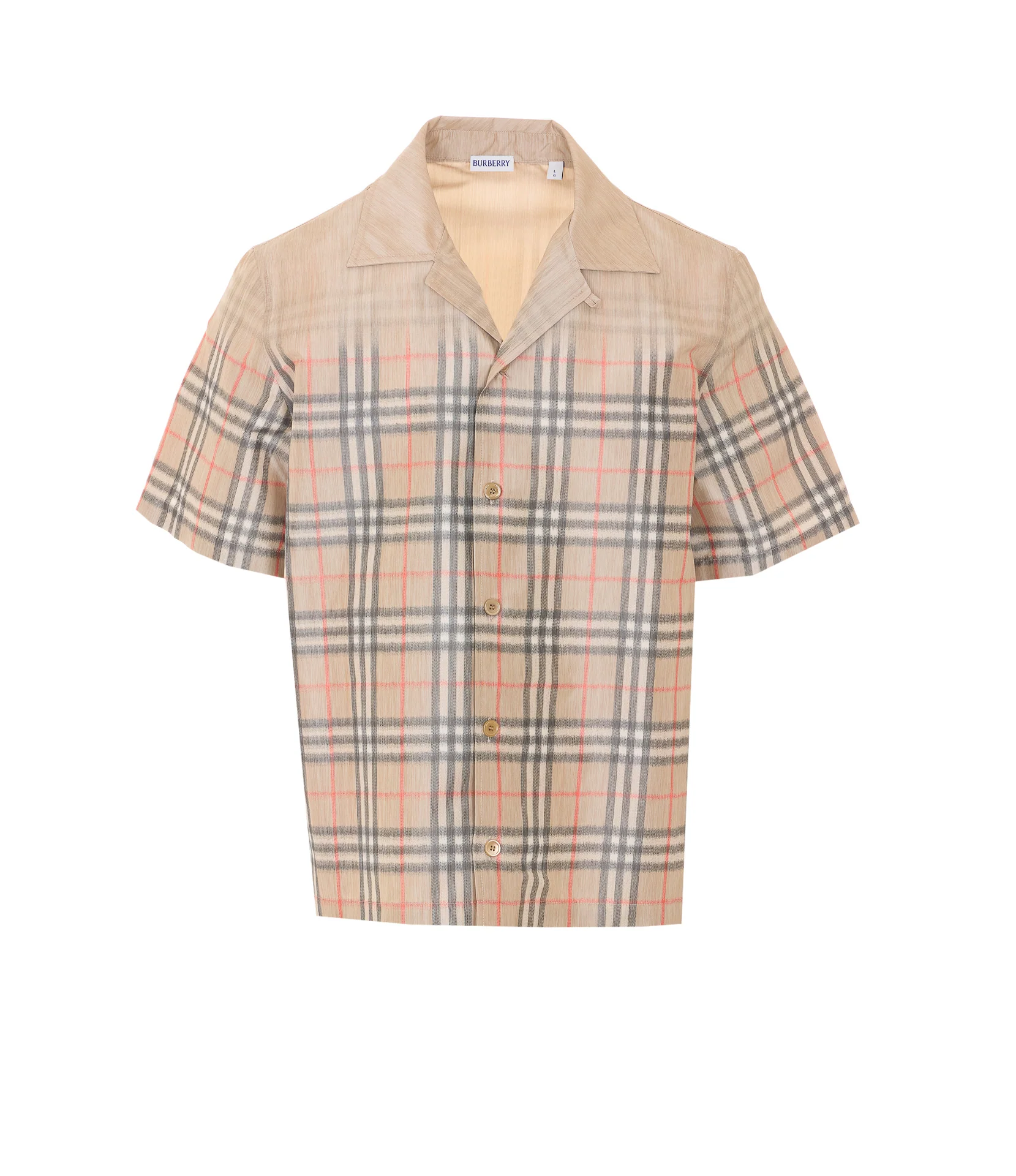 Burberry Shirts Beige Viscose