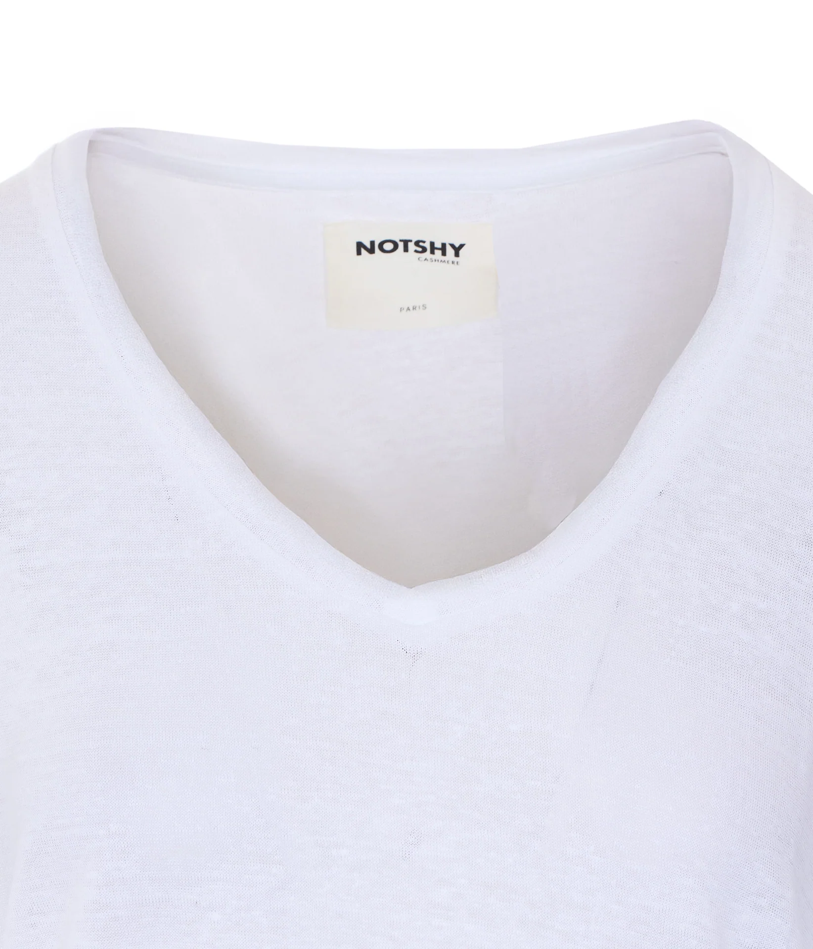 Not Shy White Linen