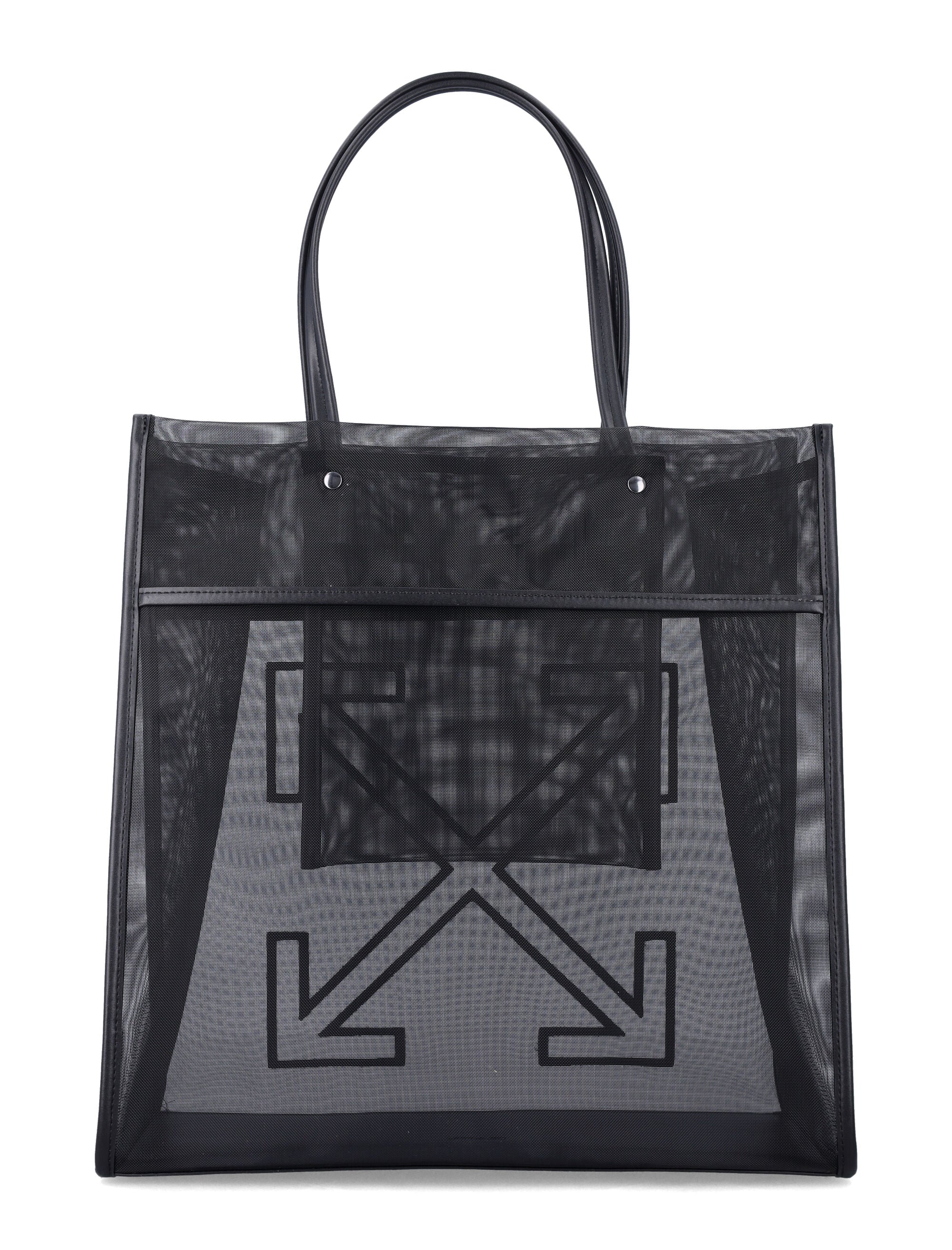 Off-White Market Tote Bag Black Polyester