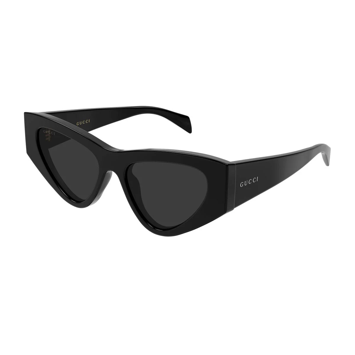 Gucci Gg2019s Linea Institutional Logo Black Acetato Riciclato Sunglasses