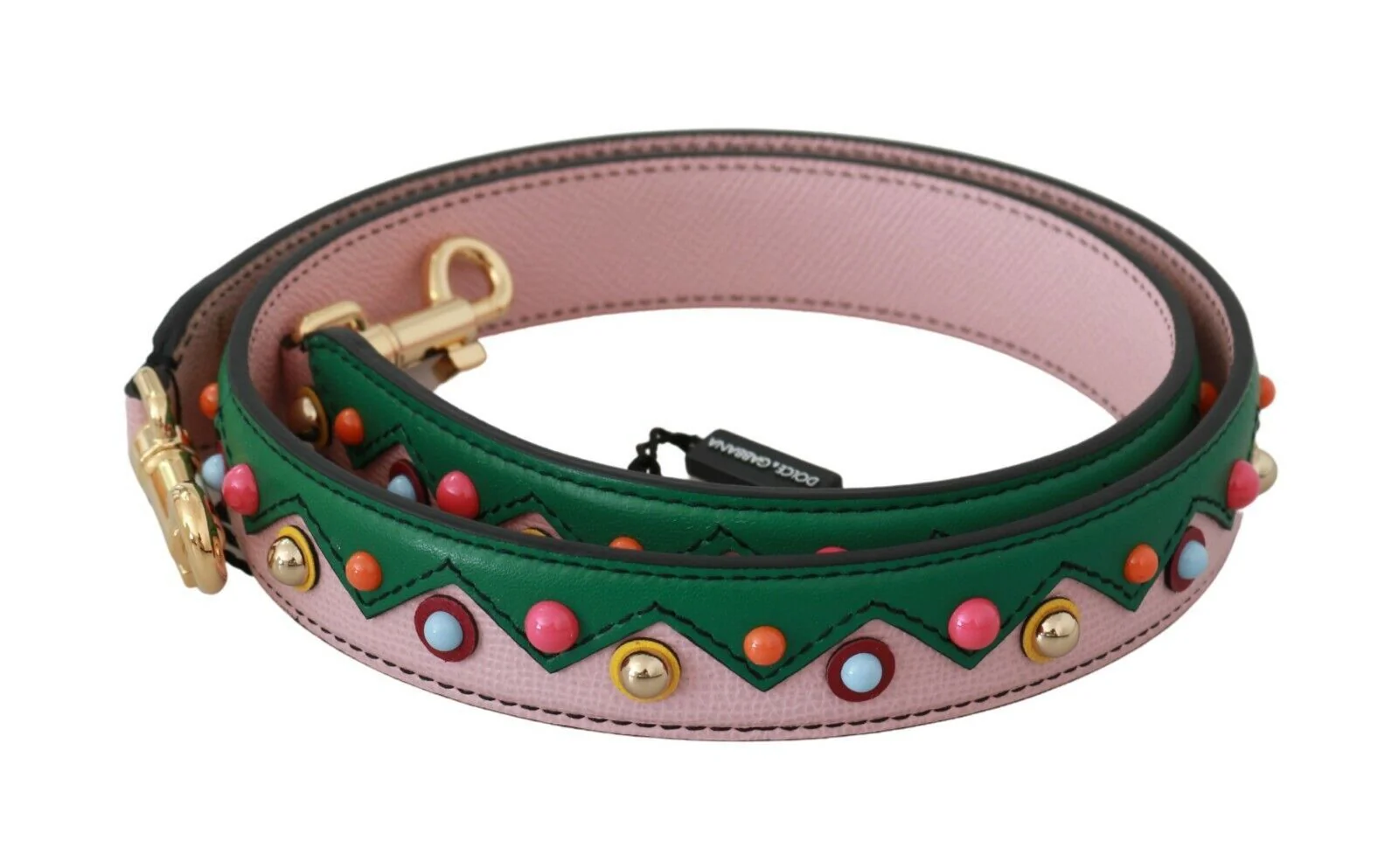 Dolce & Gabbana Shoulder Strap Leather Pink Handbag Accessory Bag
