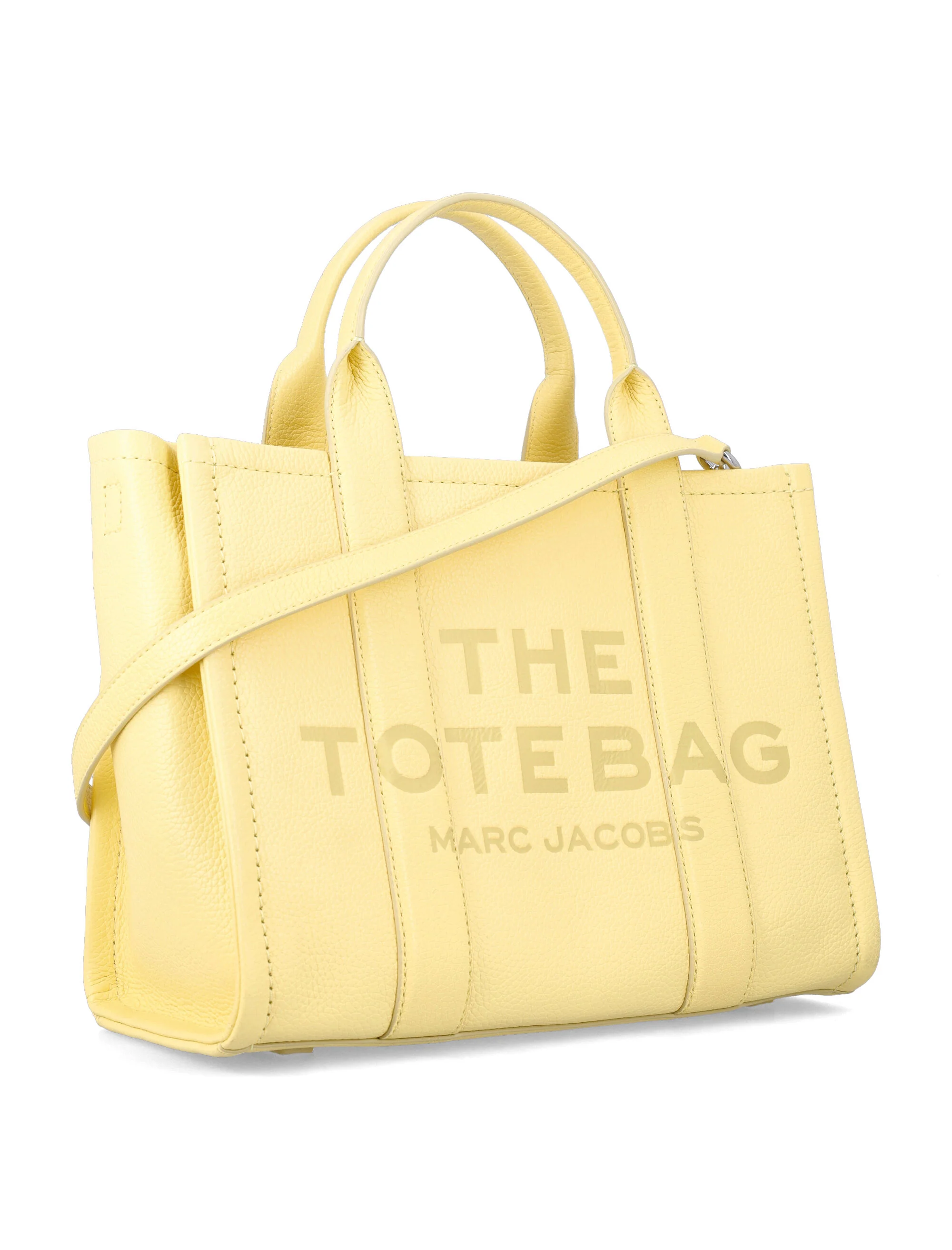 Marc Jacobs The Medium Tote Bag in Leather Custard Cow