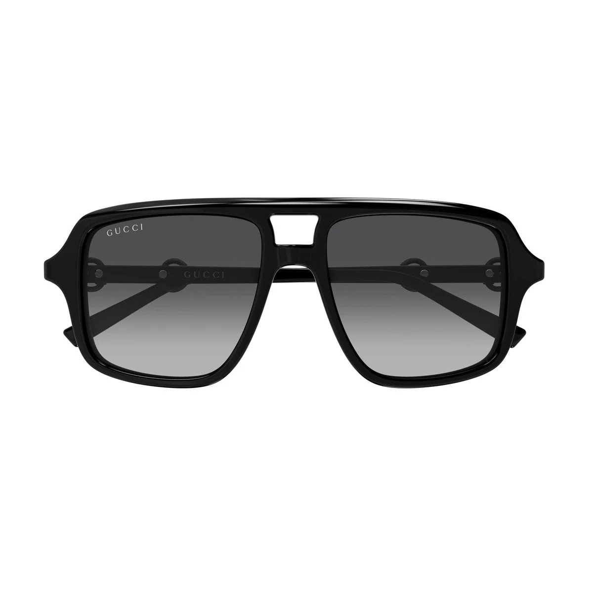 Gucci Gg2052s Linea Sign Black Acetato Riciclato Sunglasses