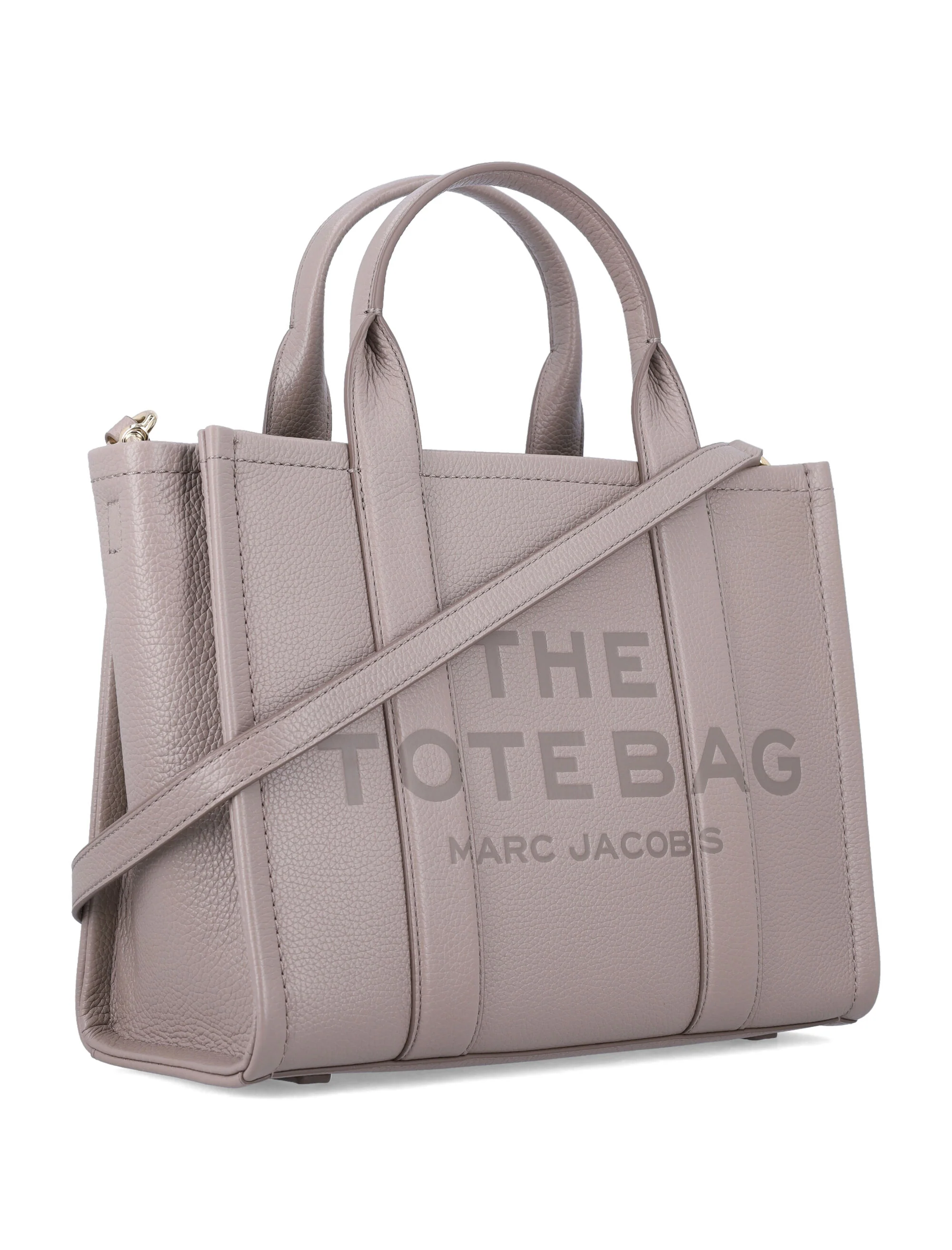 Marc Jacobs The Medium Tote Bag in Leather Cement Cow
