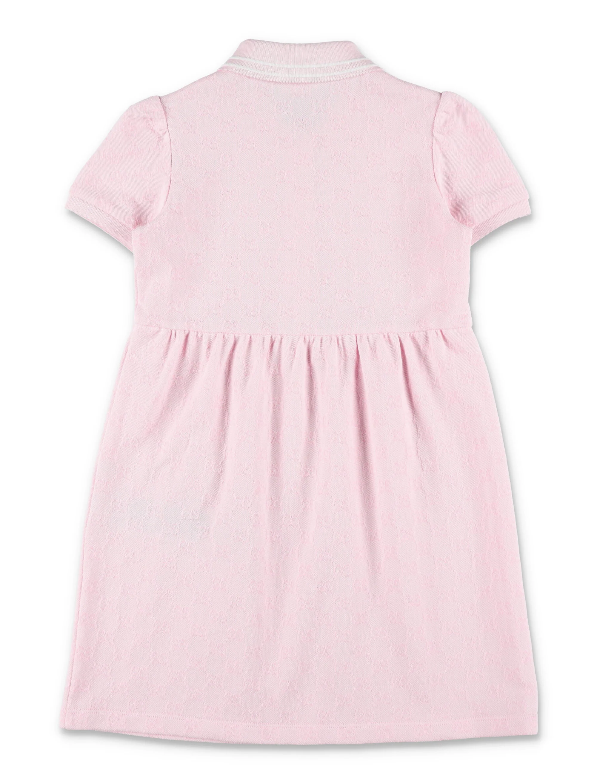 Gucci GG piqué polo dress for girls Baby Pink Cotton